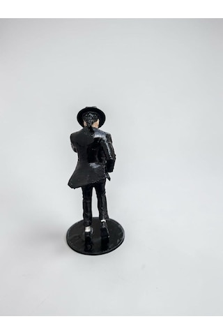 Michael Jackson Billie Jean Moonwalk Dans Pozu Dekoratif Koleksiyon Figürü 10 Cm