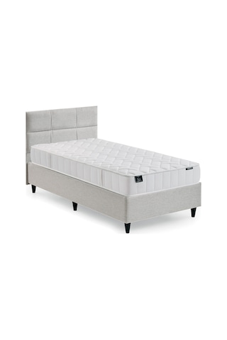 Yataş Supreme Star Lento New Deep Yatak Baza Başlık 3'lü Set - Krem 120 x 200