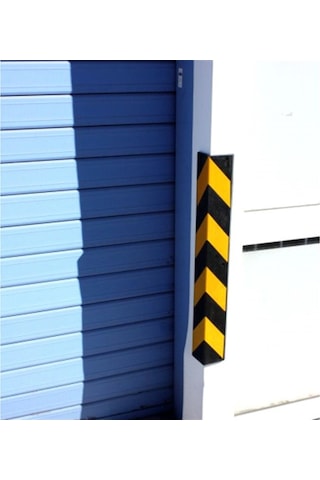 Kauçuk Otopark Köşe Kolon Koruyucu (Eko-Köşeli) Onlu Set (534230903)