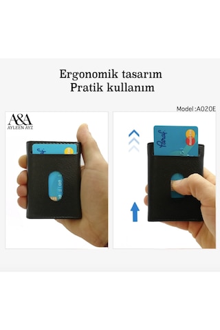 Kişiye Özel Hediyelik Erkek Cüzdan Kartlık Kemer Seti (461856834) Siyah Hediye Paketi Olsun