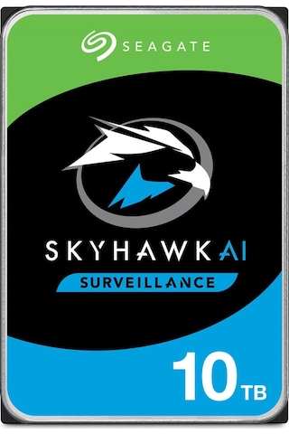 Seagate SkyHawk AI ST10000VE001 3.5" 10 TB 7200 RPM SATA 3 HDD