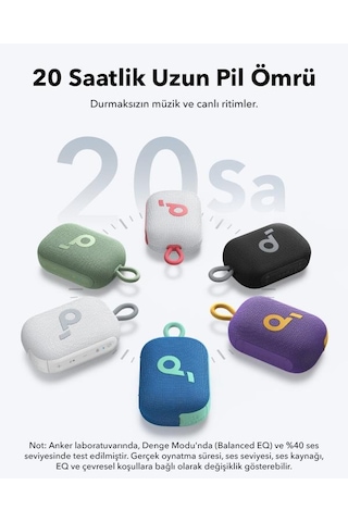 Anker Soundcore Select 4 Go Kablosuz Bluetooth Hoparlör - Siyah - A31x1