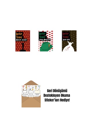 Mahşerin İnsanları + Türkler Almanya'da + Bozkır Gelini + Okuma Sticker'ları