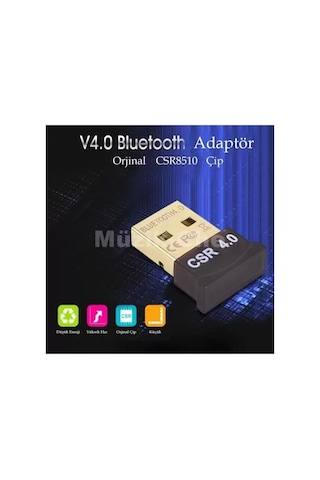 Bluetooth V4.0 Usb Dongle Adaptör 20m Mesafeli Csr 4.0 Tak Çalış 85702884