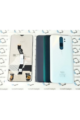 Xiaomi Uyumlu Redmi Note 8 Pro Lcd Ekran Dokunmatik + Arka Pil Kapağı (524365809)