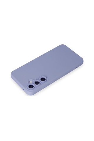 Galaxy S23 Fe Kılıf Nano İçi Kadife Silikon - Lila