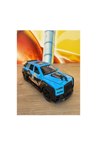 Rolls Royce Cullinan Diecast Model Araba Çekbırak Açılan Kapılar Sesli Işıklı Rolls Royce Safari Çok Renkli