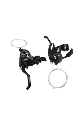 Stef51 Fren Vites Kolu 7'li İtmeli Mandallı Siyah