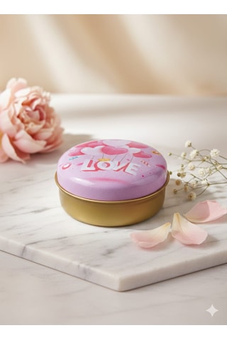 Forest Soul Sedir & Sandal Ağacı Kokulu El Yapımı Soya Mumu Happy Blaze Candle Açık Pembe