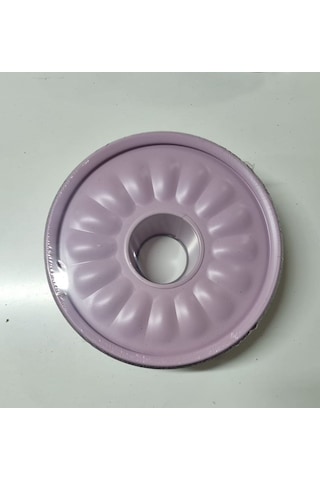 Tantitoni Renkli Kelepçeli Tüplü Kek Kalıbı 26cm Lila Lila