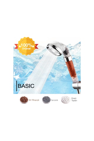 Relax Bagno Su Tasarruflu Arıtmalı Duş Başlığı - 3 Adet Diğer