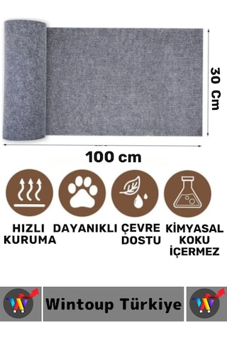 Dayanıklı Hızlı Kuruyan Mobilya Koruyucu Yapıştırılabilir Evcil Hayvan Kedi Tırmalama Matı 100x30 Cm