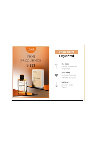 Loris E-259 Frequence Erkek Parfüm EDP 50 ML