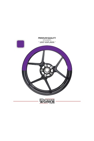 Yamaha Mt-07 Uyumlu Yarım Jant Kaplama Seti Tüm Yıllara Özel 60540517