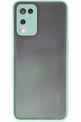 Cosmotex Newface Oppo A54 4g Kılıf Montreal Silikon Kapak - Turkuaz