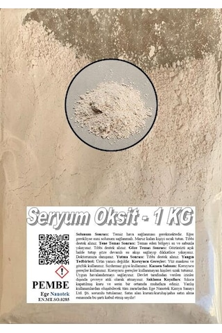 Oto Cam Çizik Giderici Pembe Seryum Oksit - 1 KG