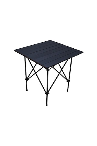 Gray Wolf Alüminyum Deluxe Katlanır Kamp Masası Taşıma Çantalı Alm102 Siyah
