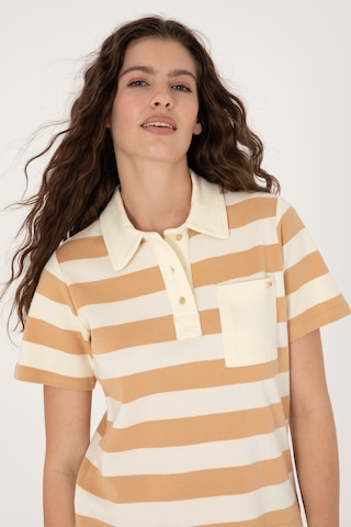 U.S. Polo Assn. Kadın Camel Cepli Polo Yaka Tişört 50306713-VR015