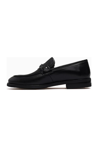 Pierre Cardin Erkek Hakiki Deri Toka Detaylı Loafer Ayakkabı 26y 104317 M Siyah Siyah