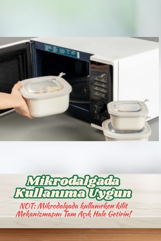 6'lı Mikrodalga Ve Difriz Kullanımına Uygun Vakumlu Sızdırmaz Saklama Kabı Seti 2x 600-1100-1800 Ml Antrasit