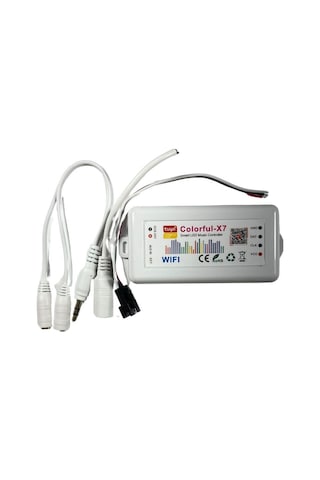 DoraLed 5-24V Zigbee - Tuya Destekli WiFi Kontrollü RGB-RGBW Pixel Led Kontrol Devresi Müzik Modlu