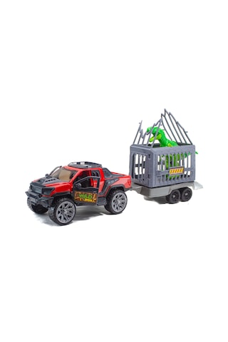 Oyuncak Ranger Dinazor Taşıyıcı Kafesli Taşıyıcı Trex Set