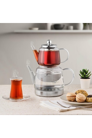 Aryıldız Unique Cam Çaydanlık 259726 Şeffaf