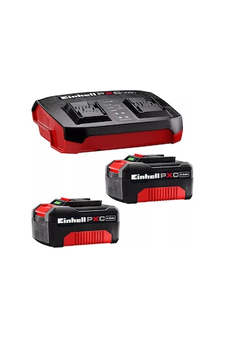 Einhell Set-44 Einhell Professional Tp-hd 18/22 Li Bl +4 Akülü Kırıcı Delici+einhell 18v 2 X 4,0 Ah Pxc Twincharger Kit, Akü & Şarj Cihazı