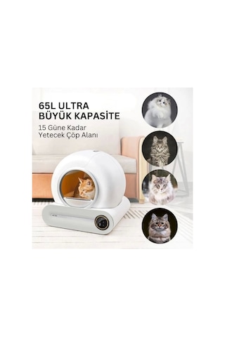 Akıllı Otomatik Kedi Tuvaleti