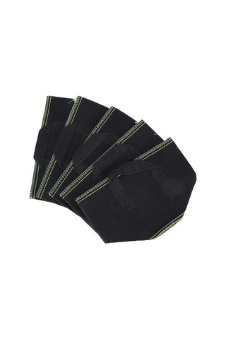 Ulzyvf Torbaları Saplı Saksılar Paket Kumaş Konteyner Havalandırma Galon Büyüme 5'li 1 Xj