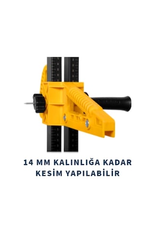 Masterplus Manuel Alçıpan Kesme Aleti Düz ve Yuvarlak Kesim 60Cm