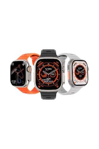 Watch 8 Ultra No.1 49mm Tam Ekran Nfc Kablosuz Şarj Akıllı   Saat(İthalatçı Garantili)