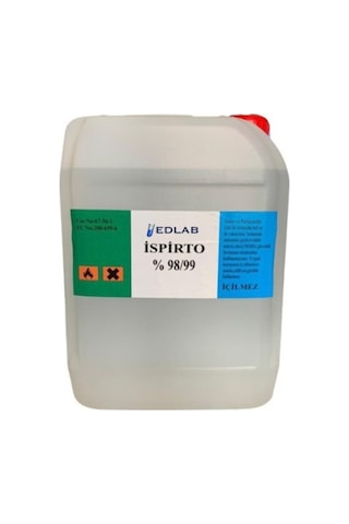 Edlab Ispirto 5 Lt Şeffaf %99/98 Edlab Ispirto 5 Lt Şeffaf %99/98