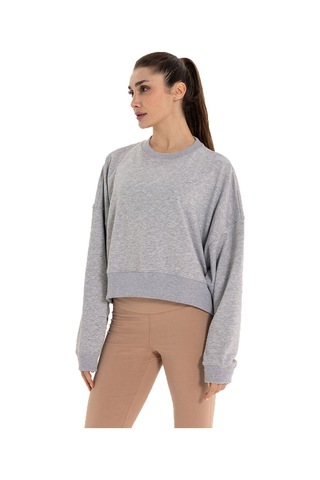 Inguz Oversize Sweatshirt Gri