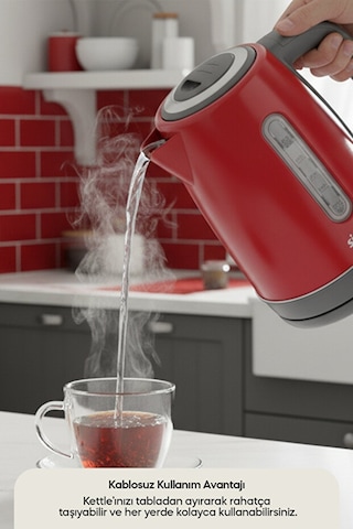 Sinbo SK-8031 Paslanmaz Çelik Su Isıtıcı Kettle