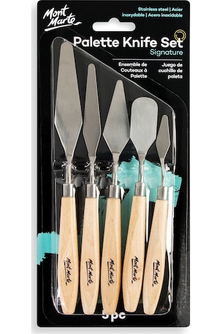 Mm Paslanmaz Çelik Palet Bıçağı Seti 5 Parça