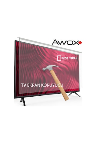 Awox 65" İnç Tv Ekran Koruyucu Led Oled Qled Webos Frameless Android 4k-8k