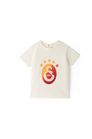 Gsstore Galatasaray Degrade 5 Yıldız Bebek T-shirt B251409 Ekru