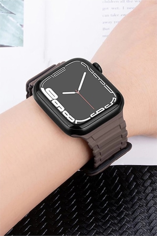 Watch Ultra 49mm Mountain Kordon - Siyah-turuncu