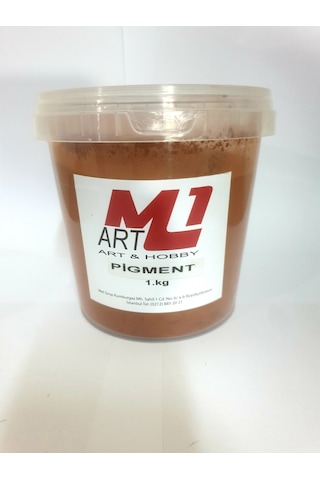 M1 ART Toz Pigment Boya 1.kg - KAHVE