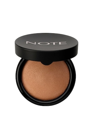 Note Cosmetique Baked Blusher Işıltılı Fırınlanmış Toz Allık - 03 Oriental Pink