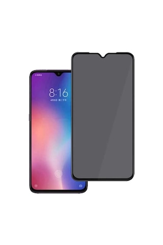 Hubrendy Tedarik Samsung A31 Uyumlu Hayalet Ekran Gizli Tam Kaplayan Kırılmaz Cam Seramik Ekran Koru
