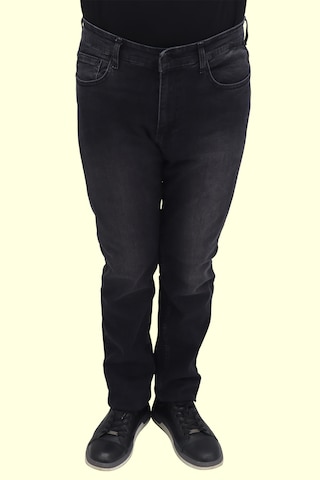 Denim Cartel Dmctekstil Erkek 1002 Yüksek Bel Normal Kesim Boru Paça Jean Pantolon Füme