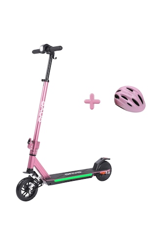Onvo Kx-03 200w Elektrikli Çocuk Scooter - Pembe Kasklı