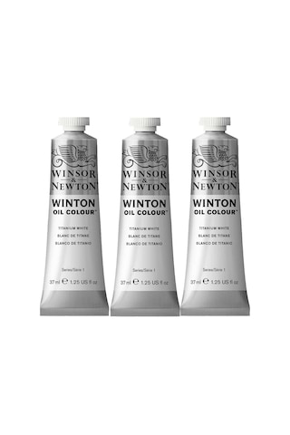 Winsor Newton Winton Yağlı Boya 37ml Titanium White Set - 3 Ade Diğer
