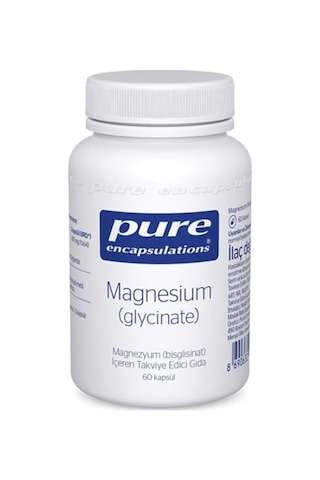 Pure Encapsulations Magnesium Glycinate 60 Kapsül Pure Encapsulations Magnesium Glycinate 60 Kapsül