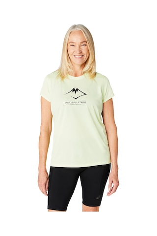 Asics Fujıtraıl Logo Ss Top Kadın Yeşil Kısa Kollu Tshirt 2012c971-300