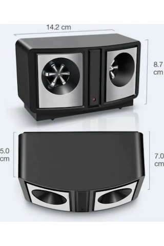 Dualpest AN-319 Ultrasonik Fare Haşere Sinek Böcek Kovucu