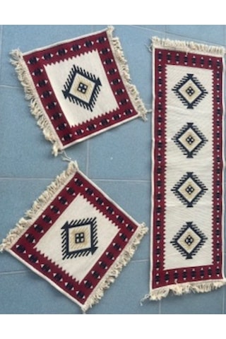 Oto Koltuk Kilim Seti | Araç Koltuk Kılıfı 3'lü set