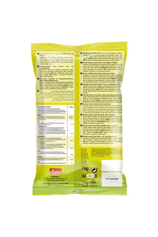 Domates Peynir & Kekik Aromalı Fırınlanmış Cips 75 Gr X2 Adet